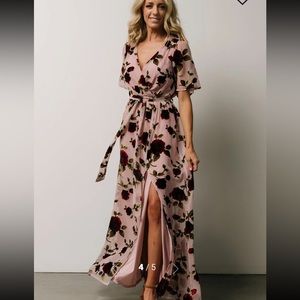 Baltic Born Parisian Velvet Maxi Dress